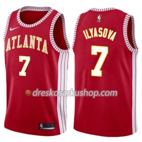 Muški NBA Dres Atlanta Hawks Ersan Ilyasova 7 Nike Classic Edition Swingman